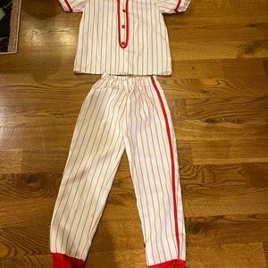 Chasing fireflies mens baseball costumes